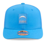 New Era NFL Los Angeles Chargers 2025 Sideline 9SEVENTY Trucker Adjustable Hat - Light Blue