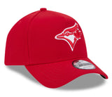 New Era MLB Toronto Blue Jays 9FORTY A-Frame Adjustable Hat - Red