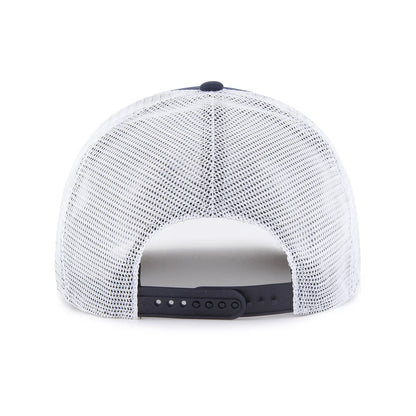 '47 NHL Toronto Maple Leafs Double Header Super Stripe Hitch RF Adjustable Snapback Hat - Navy/White