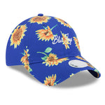 New Era Women's MLB Toronto Blue Jays Sunflower 9TWENTY Adjustable Hat - Blue