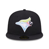 New Era MLB Toronto Blue Jays Multi-Color Pack 1992 World Series Sidepatch 59FIFTY Fitted Hat - Black