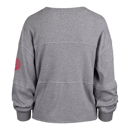 '47 Women's NBA Toronto Raptors Jada Long Sleeve Tee - Grey