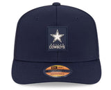 New Era NFL Dallas Cowboys 2025 Sideline 9SEVENTY Trucker Adjustable Hat - Navy