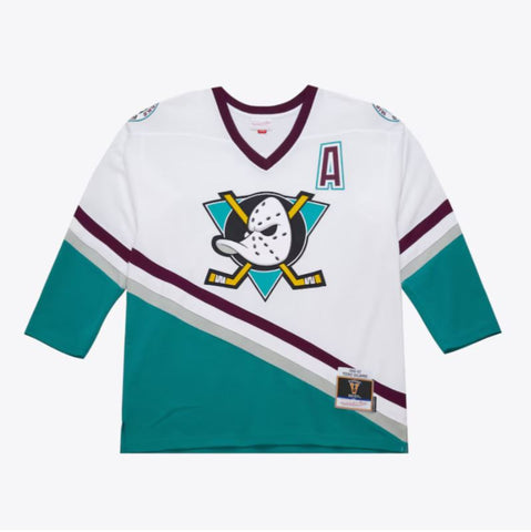 Mitchell & Ness NHL Teemu Selanne Anaheim Mighty Ducks Jersey - White