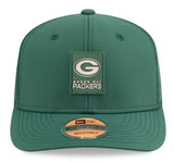 New Era NFL Green Bay Packers 2025 Sideline 9SEVENTY Trucker Adjustable Hat - Green