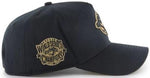 ‘47 Toronto Blue Jays Sure Shot MVP Hitch 1992-93 World Series Side Patch Snapback - Black and Gold