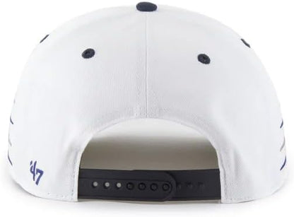 '47 NHL Toronto Maple Leafs Diamond Hitch RF Adjustable Snapback Hat - White