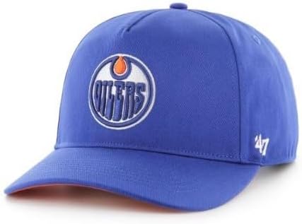 47 Hitch NHL Edmonton Oilers Adjustable Snapback Hat - Orange