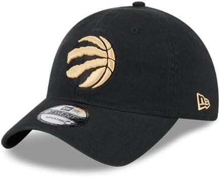 New Era NBA Toronto Raptors 2023-24 City Edition 9TWENTY Black Adjustable Hat