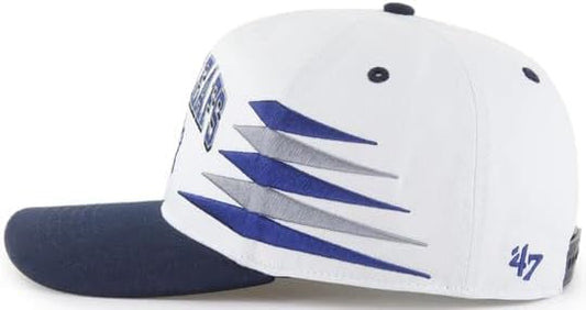 '47 NHL Toronto Maple Leafs Diamond Hitch RF Adjustable Snapback Hat - White