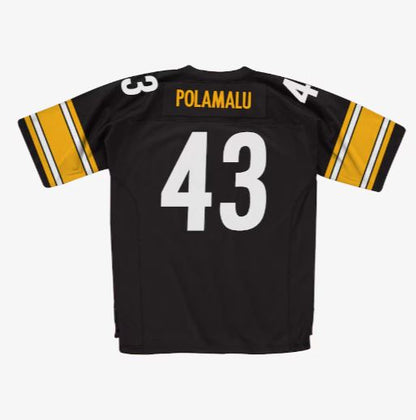Mitchell & Ness  Troy Polamalu Pittsburgh Steelers 2005 Legacy Player Jersey - Black