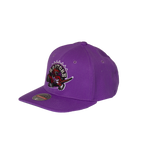Men's Classic Red Mitchell & Ness Toronto Raptors Snapback Hat - Purple