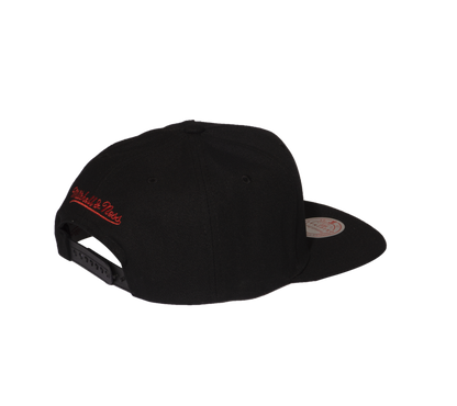 Men's Mitchell & Ness Black Toronto Raptors Embroidery Glitch Snapback Hat