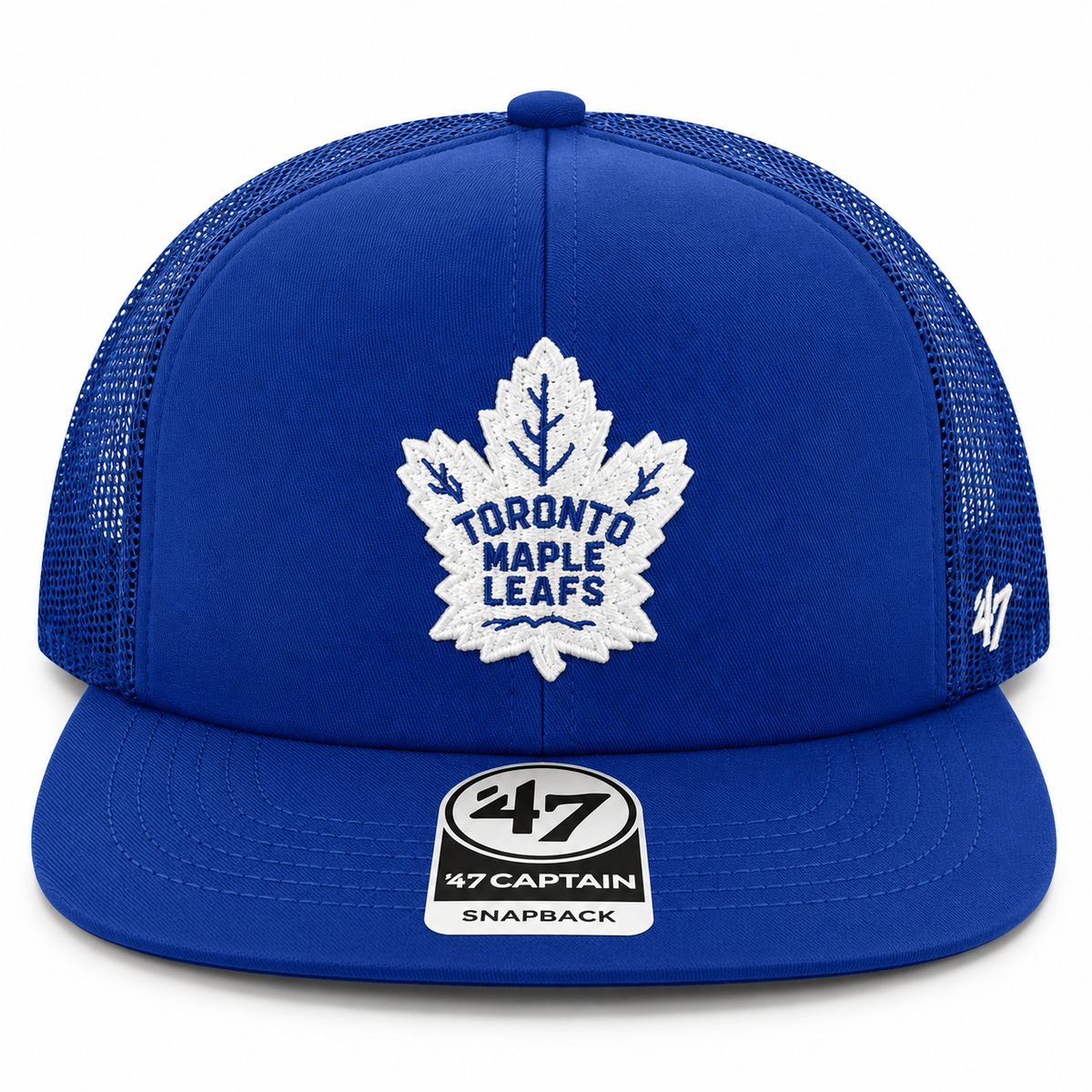 '47 NHL Toronto Maple Leafs Captain Trucker Snapback Hat – Royal Blue