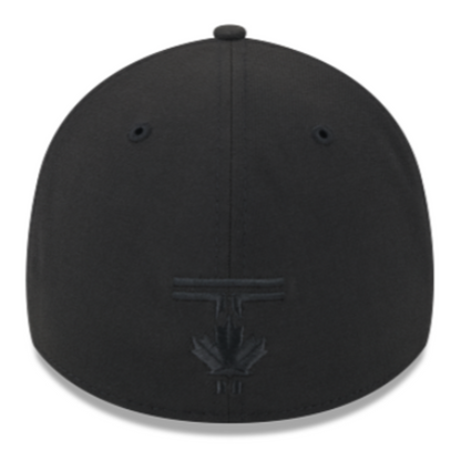 New Era MLB Toronto Blue Jays 2024 City Connect Alternate 39THIRTY Stretch Fit Hat - Black on Black