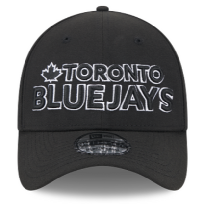 New Era MLB Toronto Blue Jays 2024 City Connect Alternate 39THIRTY Stretch Fit Hat - Black/White