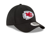 New Era NFL Kansas City Chiefs 39THIRTY Hat - Black/Red