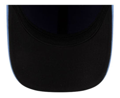 New Era 39THIRTY M-Crown MLB Toronto Blue Jays 50th Anniversary Side Patch Player Replica Stretch-Fit Hat - Navy/Powder Blue
