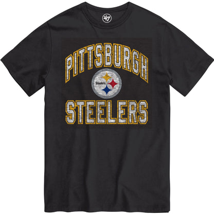 47 NFL Pittsburgh Steelers Play Action Franklin T-Shirt - Black