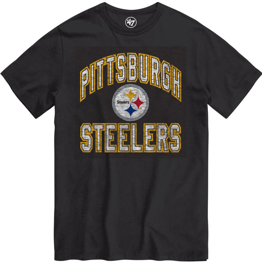 47 NFL Pittsburgh Steelers Play Action Franklin T-Shirt - Black