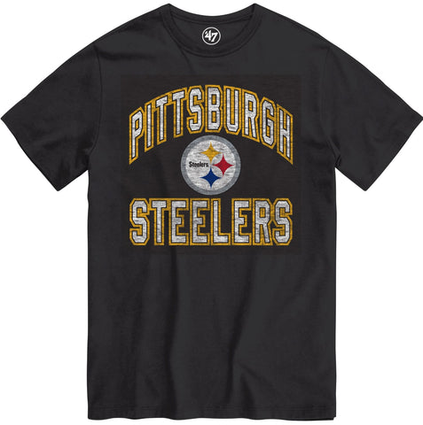 47 NFL Pittsburgh Steelers Play Action Franklin T-Shirt - Black