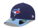 New Era 9FORTY MLB Toronto Blue Jays Two Tone M-Crown 2025 Postseason Adjustable Hat - Royal /Powder Blue