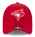 New Era MLB Toronto Blue Jays 9FORTY A-Frame Adjustable Hat - Red