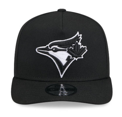 New Era MLB Toronto Blue Jays 9FIFTY A-Frame Adjustable Hat - Black/White