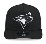 New Era MLB Toronto Blue Jays 9FIFTY A-Frame Adjustable Hat - Black/White