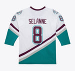 Mitchell & Ness NHL Teemu Selanne Anaheim Mighty Ducks Jersey - White