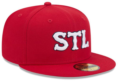 New Era MLB St. Louis Cardinals 2024 City Connect 59FIFTY Fitted Hat - Red