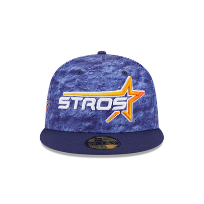 New Era Men's MLB Houston Astros City Connect Fan Pack 59FIFTY Fitted Hat - Blue