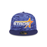 New Era Men's MLB Houston Astros City Connect Fan Pack 59FIFTY Fitted Hat - Blue
