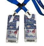MLB Toronto Blue Jays vs Cleveland Indians April 2, 2013 Opening Night Ticket Pass with Lanyard