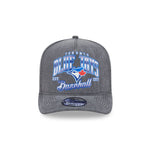 New Era MLB Toronto Blue Jays Washed 9FIFTY A-Frame Adjustable Snapback Hat - Black