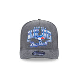 New Era MLB Toronto Blue Jays Washed 9FIFTY A-Frame Adjustable Snapback Hat - Black