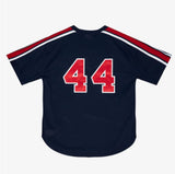 Men's Reggie Jackson Navy California Angels Cooperstown Collection Authentic Pullover Jersey