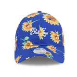 New Era Women's MLB Toronto Blue Jays Sunflower 9TWENTY Adjustable Hat - Blue