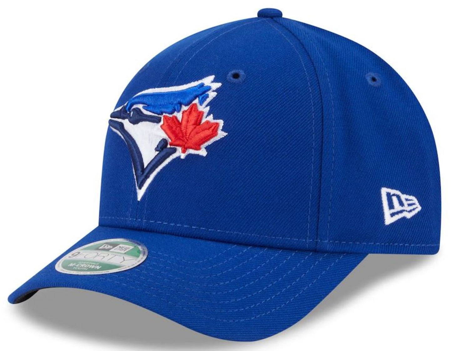 New Era Youth 9FORTY MLB Toronto Blue Jays M-Crown 2025 Postseason Adjustable Hat - Royal Blue