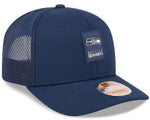 New Era NFL Seattle Seahawks 2025 Sideline 9SEVENTY Trucker Adjustable Hat - Navy