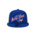 New Era MLB Toronto Blue Jays Glow-in-The-Dark Neon 9FIFTY Trucker Adjustable Snapback Hat - Blue