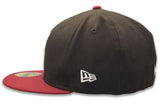 New Era Negro League Birmingham Black Barons 59FIFTY Fitted Hat - Black/Red