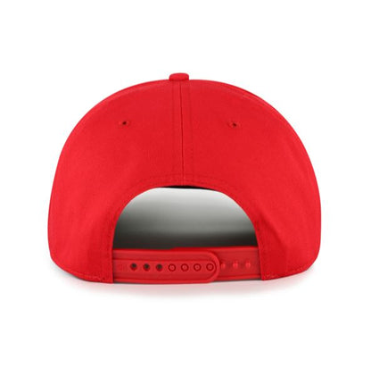 '47 NHL Montreal Canadiens Byline Cord Hitch Adjustable Snapback Hat - Red