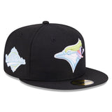 New Era MLB Toronto Blue Jays Multi-Color Pack 1992 World Series Sidepatch 59FIFTY Fitted Hat - Black