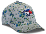 New Era Toddler MLB Toronto Blue Jays Bouquet Junior 9TWENTY Adjustable Hat - Grey