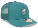 New Era NFL Philadelphia Eagles 2025 Sideline 9SEVENTY Trucker Adjustable Hat - Green
