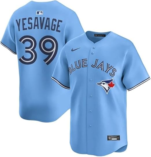 Nike Limited Youth MLB Toronto Blue Jays Trey Yesavage  #39 Jersey - Powder Blue