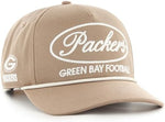'47 NFL Green Bay Packers Foundational Hitch RF Adjustable Snapback Hat - Khaki