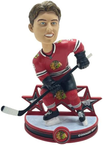 FOCO Connor Bedard #98 Chicago Blackhawks NHL Player Figure Bobble Head