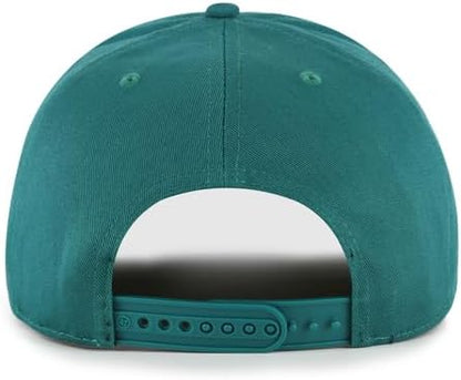 '47 NFL Miami Dolphins Byline Cord Hitch Adjustable Snapback Hat - Aqua
